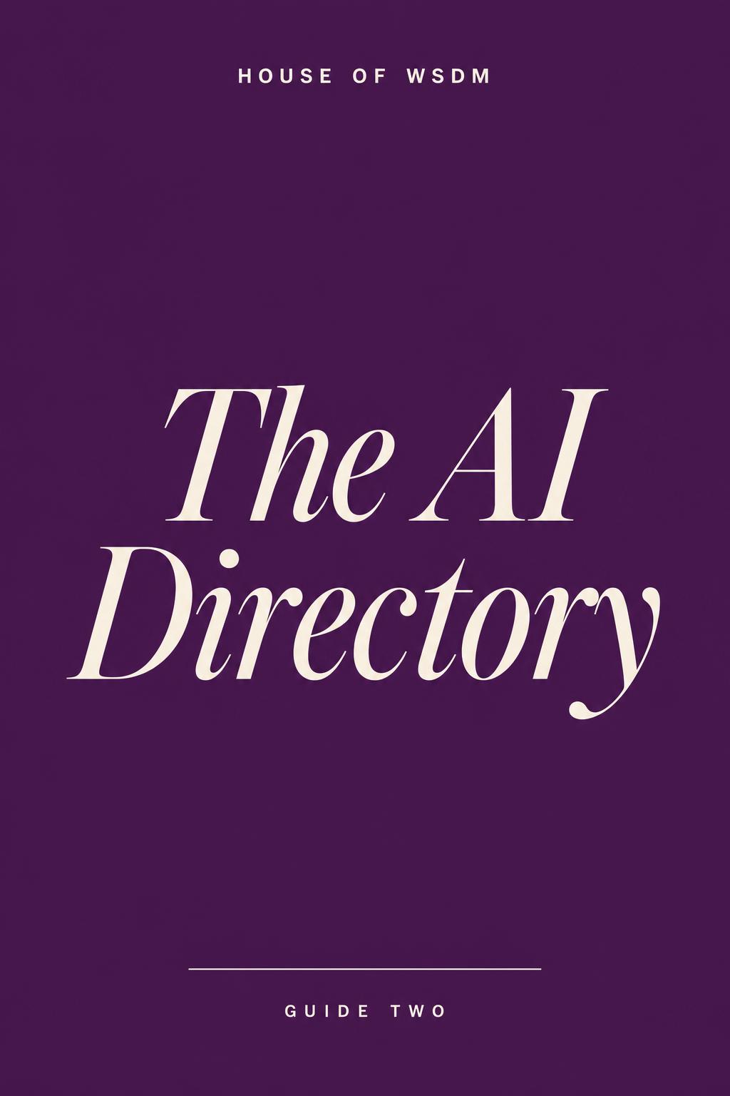 The AI Directory
